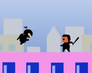 Mr Ninja fighter akció HTML5 játék